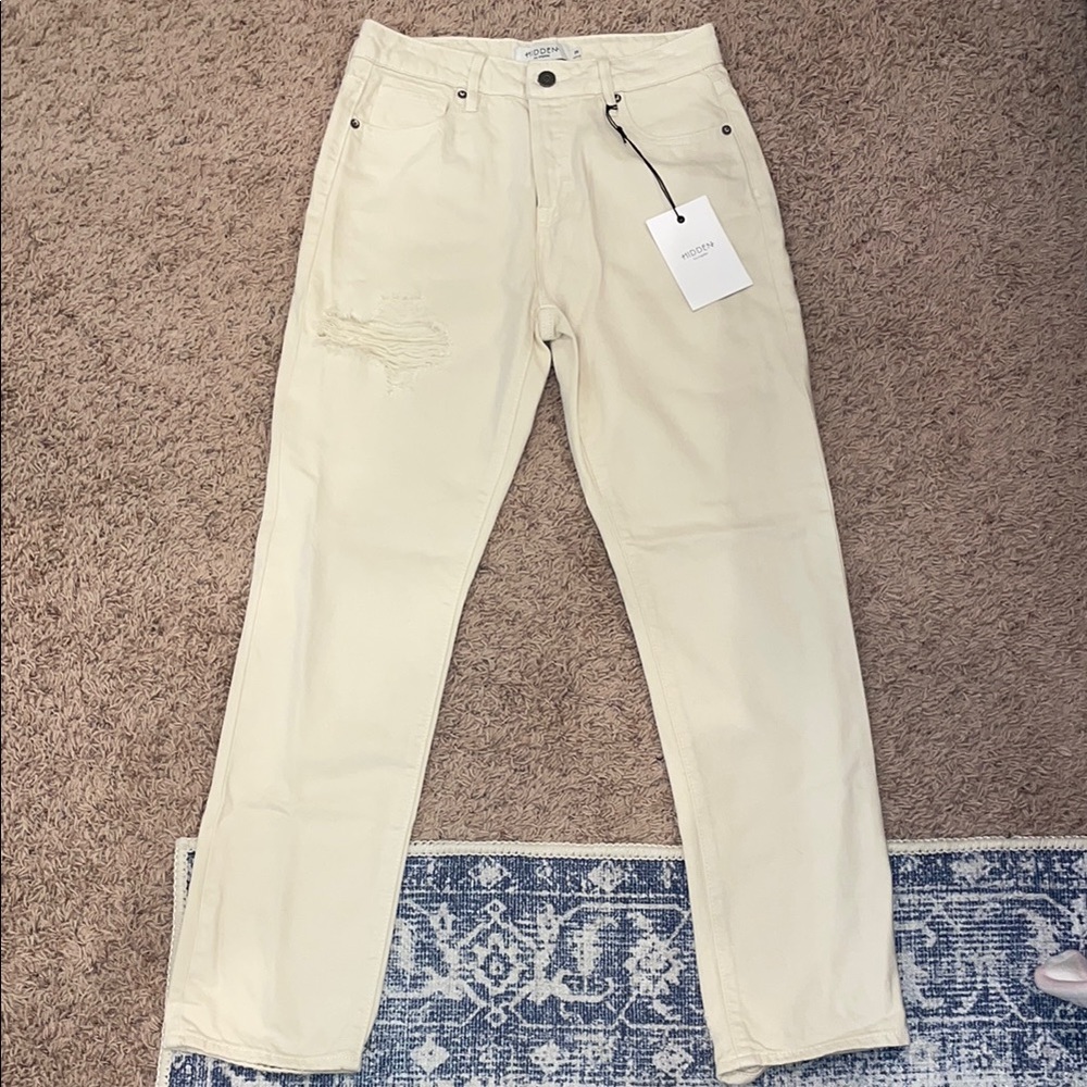 Women’s Hidden Cream Jeans